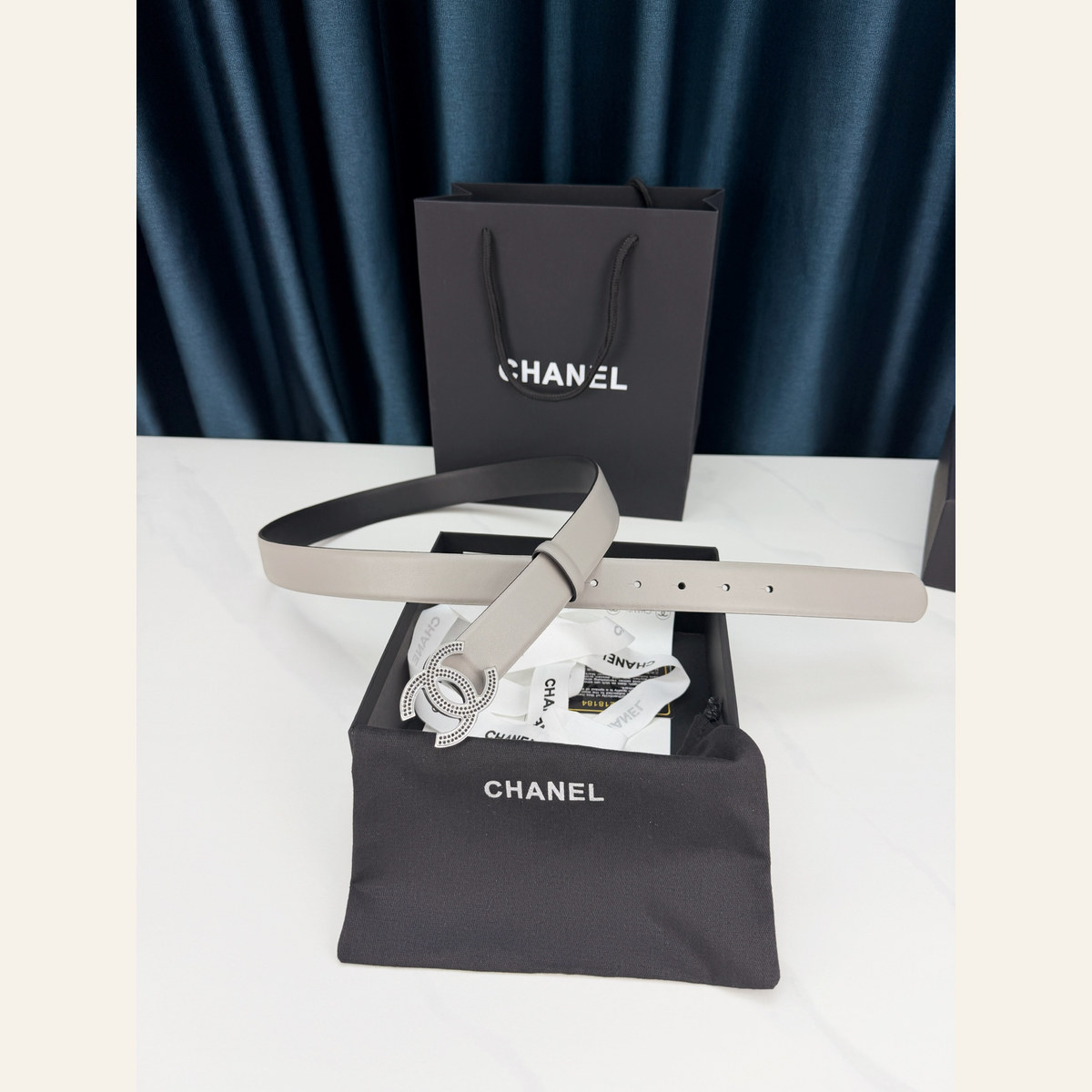 Chanel Crystal CC Reversible 30 mm, alternate strap face